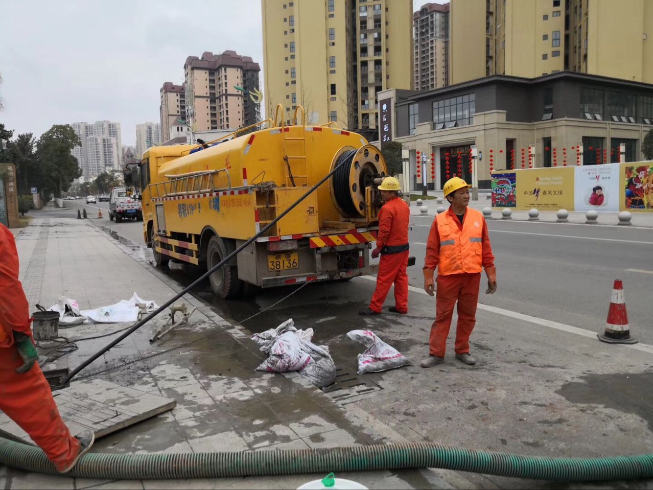 通江排污管道清淤-管道清洗